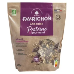 Muesli croustillant protéiné chocolat 450g