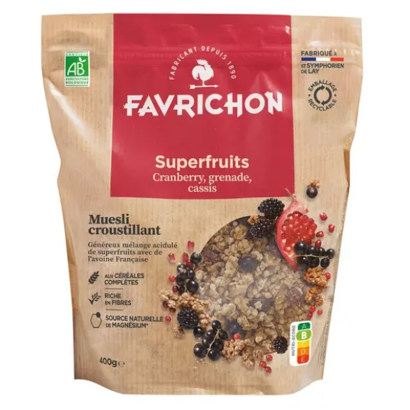 Muesli croustillant superfruit 400g