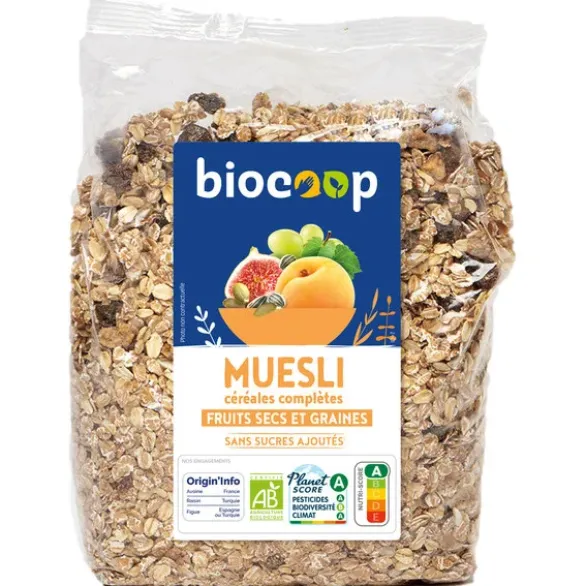 Muesli graines et fruits secs 1kg