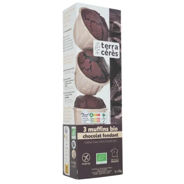 Muffin chocolat fondant (3) 165g