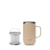 Mug iso inox tisanière lin 470ml