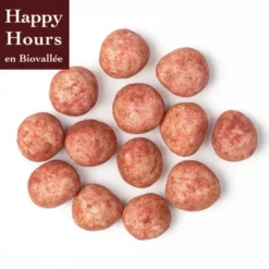 Noisette au chocolat blanc framboise Bio