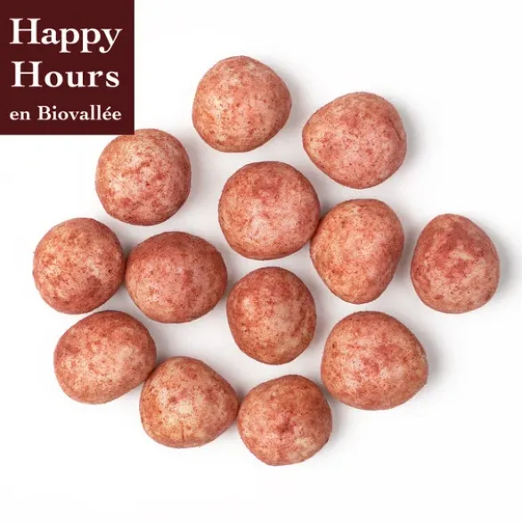 Noisette au chocolat blanc framboise Bio