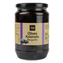 Olive noire Kalamata dénoyautée 400g net égoutté