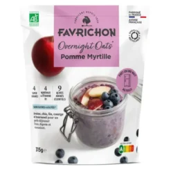 Overnight Oats pomme myrtille 315g
