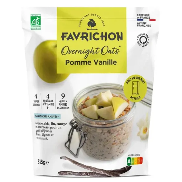 Overnight Oats pomme vanille 315g
