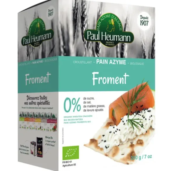 Pain azyme froment 200g