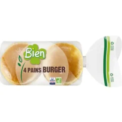 Pain Burger (4) 200g
