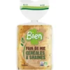Pain de mie céréale graine tranché 500g