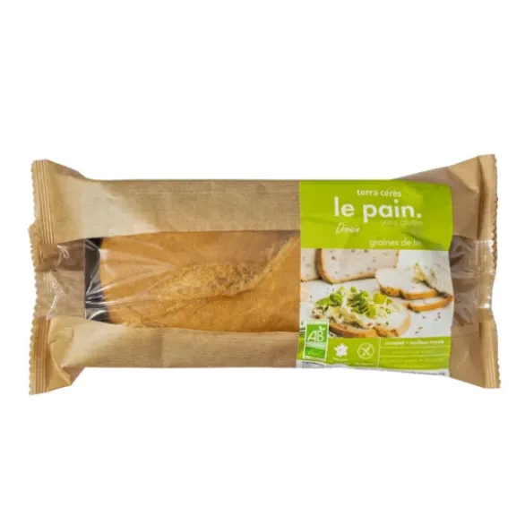 Pain divain sans gluten graines de lin 330g