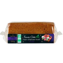 Pain d'épices toast figue 120g