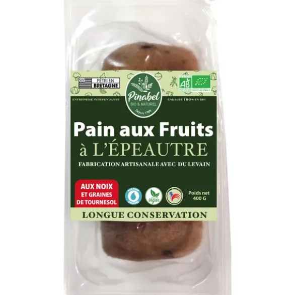 Pain fruit épeautre noix 400g