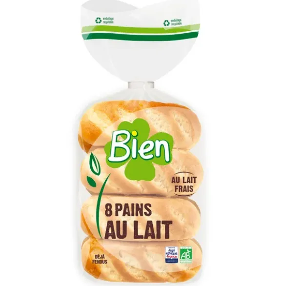 Pains au lait frais (8) 280g