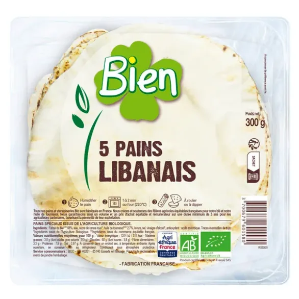 Pains Libanais (5) 300g