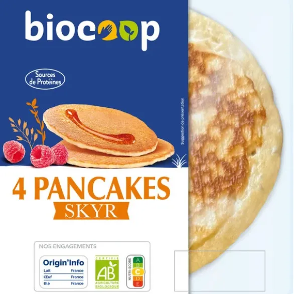 Pancakes au skyr (4) 140g