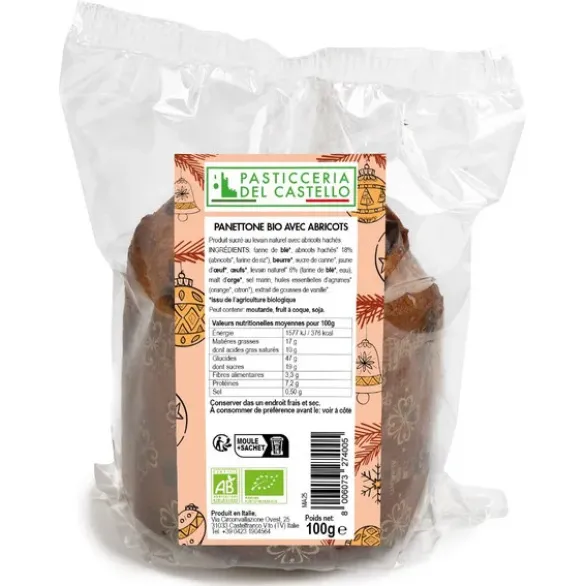 Panettone abricot 100g