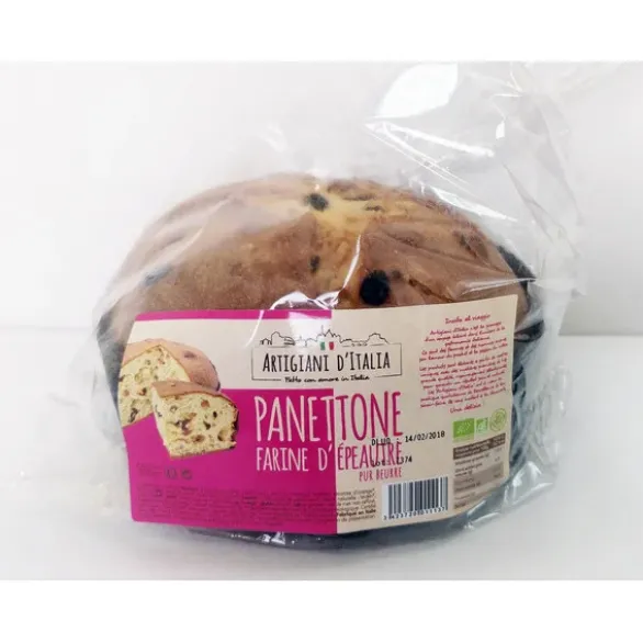 Panettone épeautre pur beurre 500g