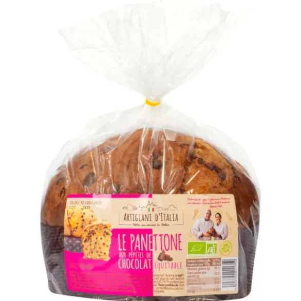 Panettone pépites chocolat 500g