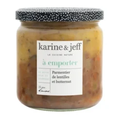 Parmentier lentille butternut 350g