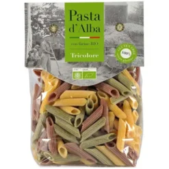Penne maïs tricolore 250g