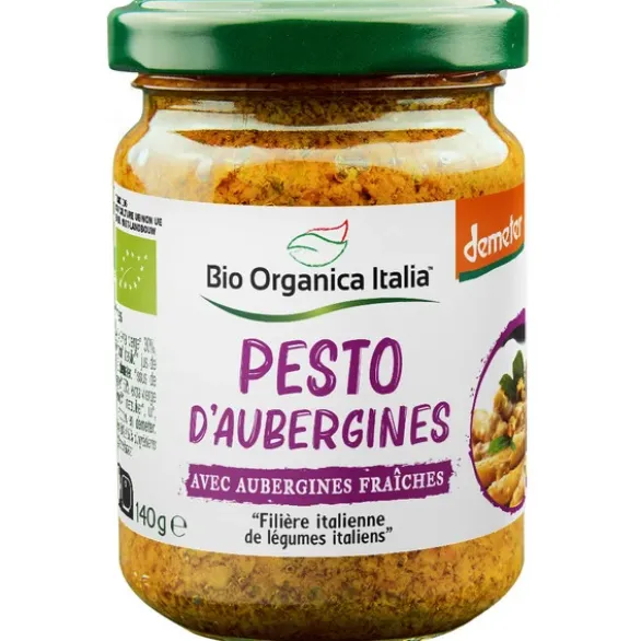 Pesto aubergines 140g