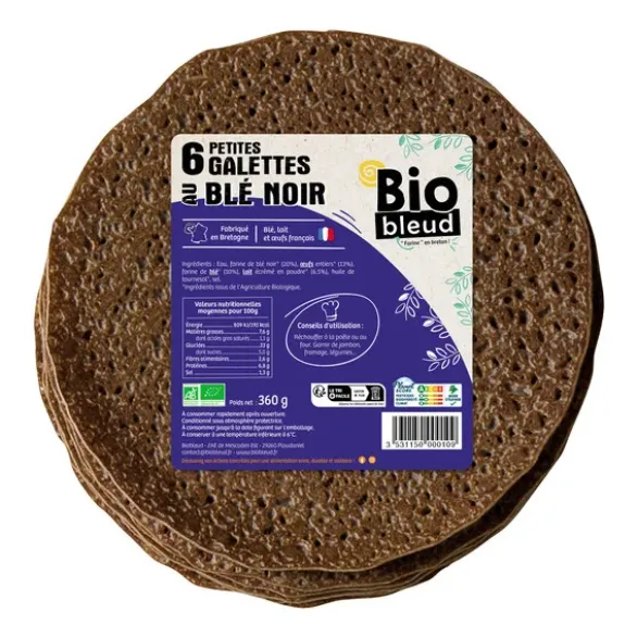 Petites Galettes au blé noir (6) 360g
