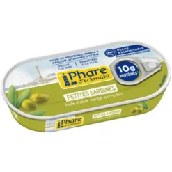 Petites sardines à l'huile d'olive vierge extra 55g