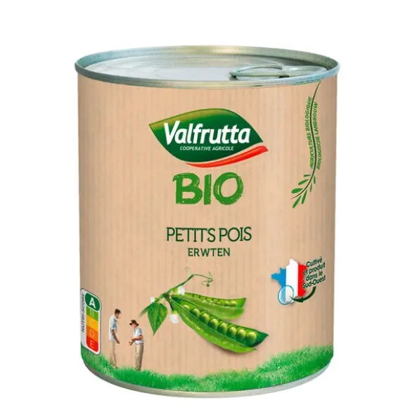 Petits pois 560g net égoutté