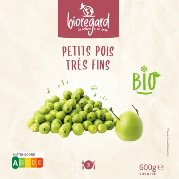 Petits pois très fins 600g