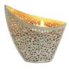 Photophore Paisley blanc