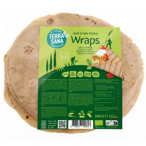 Piadina wrap épeautre avoine (6) 240g