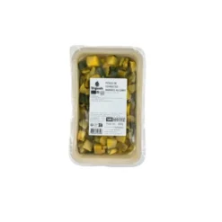 Pickles de courgettes marinées au curry 800g