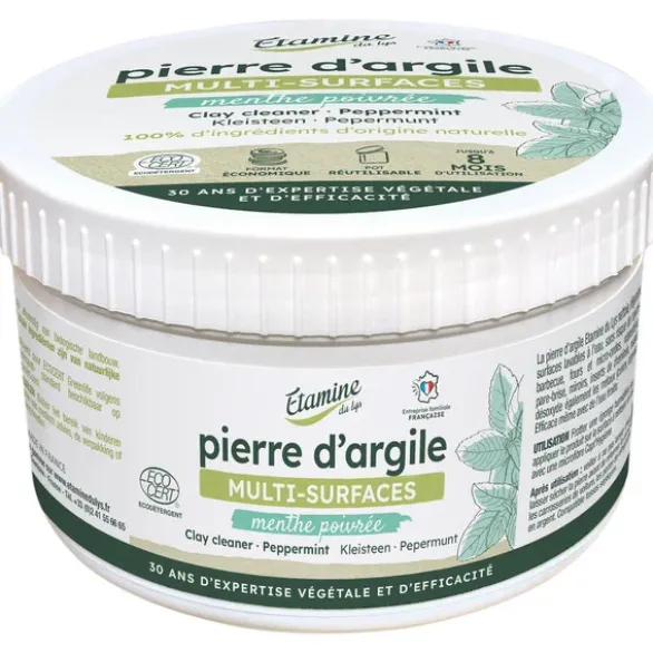 Pierre argile menthe poivrée 400g