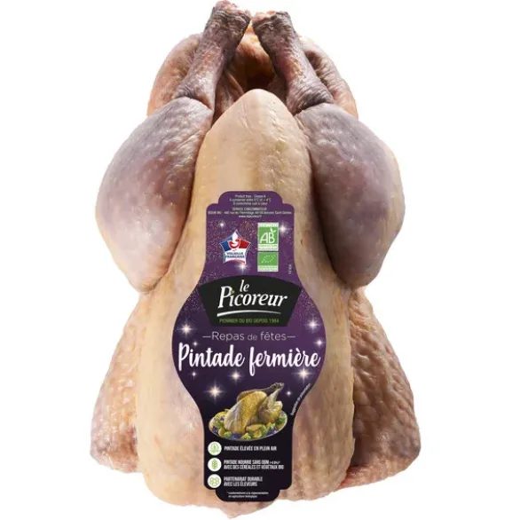 Pintade fermière PAC env. 1,4kg