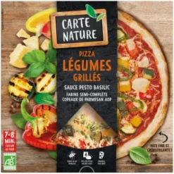 Pizza aux légumes grillés et parmesan AOP 400g