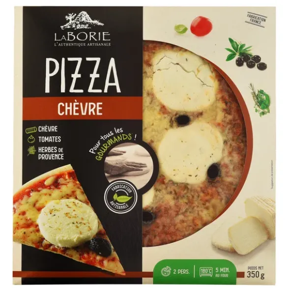 Pizza chèvre 350g