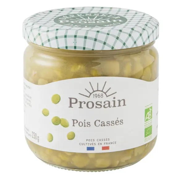 Pois cassés 230g net égoutté