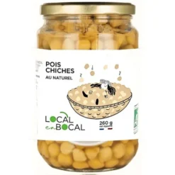 Pois chiche au naturel 260g net égoutté