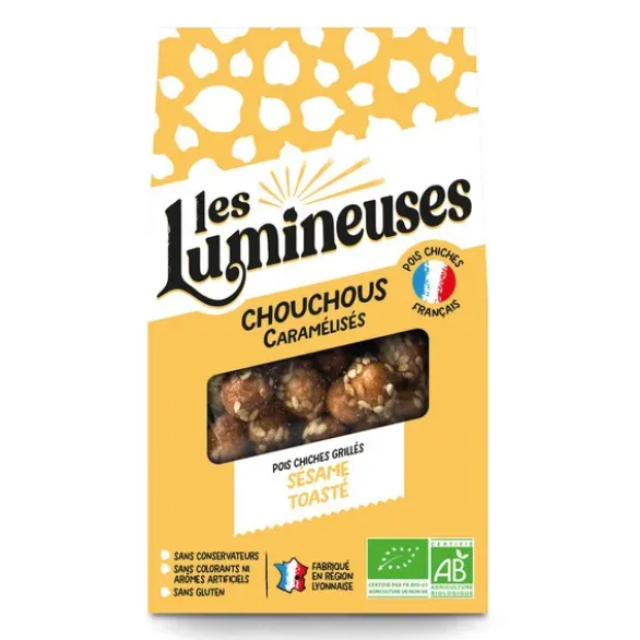 Pois chiche grillé praliné sésame 90g