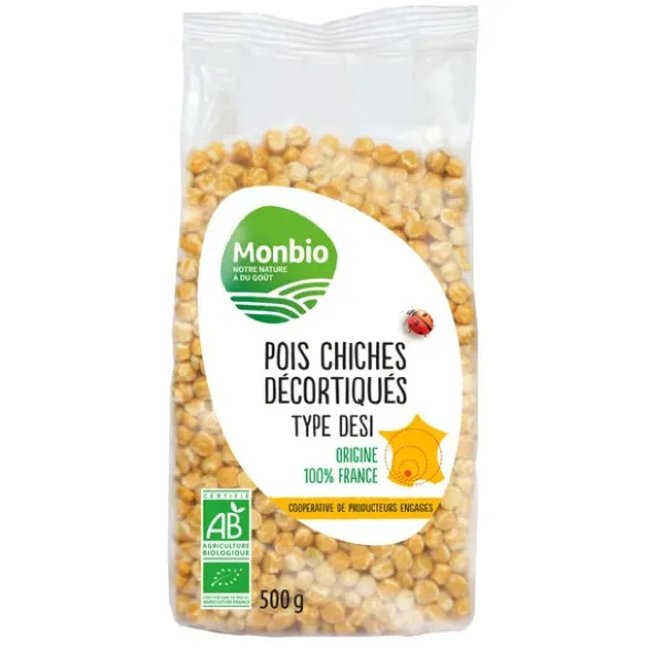 Pois chiches décort typ dési France 500g