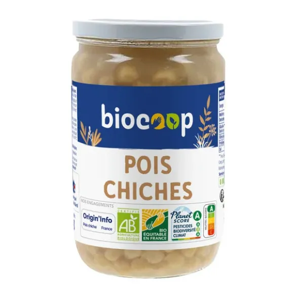 Pois chiches 450g net égoutté