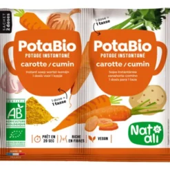 Potage instantanéPotaBio carotte cumin sachet 2 doses