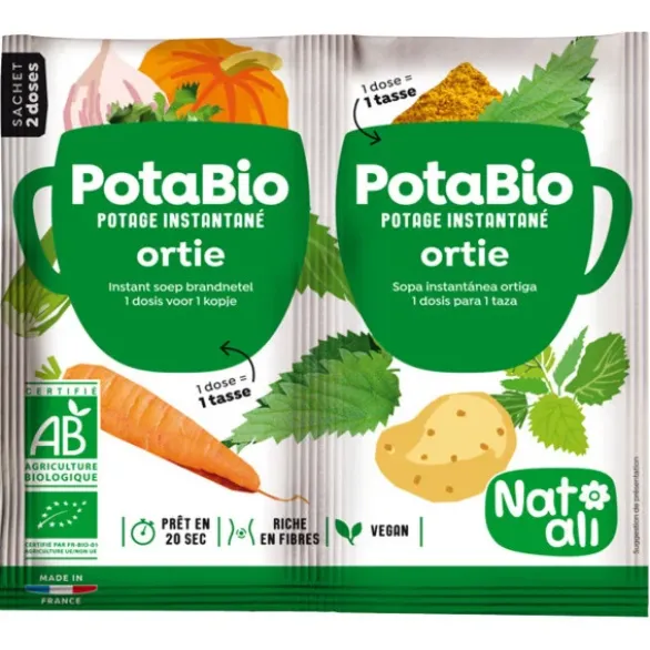 Potage instantané PotaBio ortie sachet 2 doses