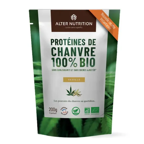 Protéine de chanvre à la vanille 200g