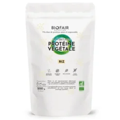 Protéine végétale riz brun nature 200g