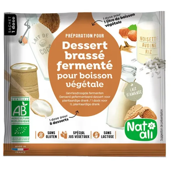 Préparation dessert végétal fermenté 24g