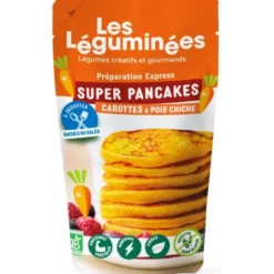 Préparation pancake carotte pois chiche 180g