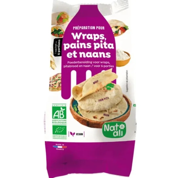 Préparation wrap pita naan 200g