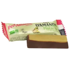 Pâte d'amande pistache chocolat 25g