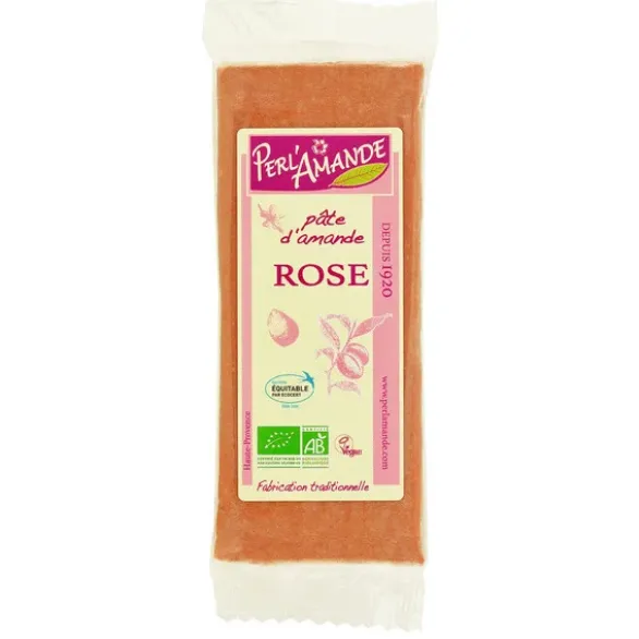Pâte d'amande rose 200g